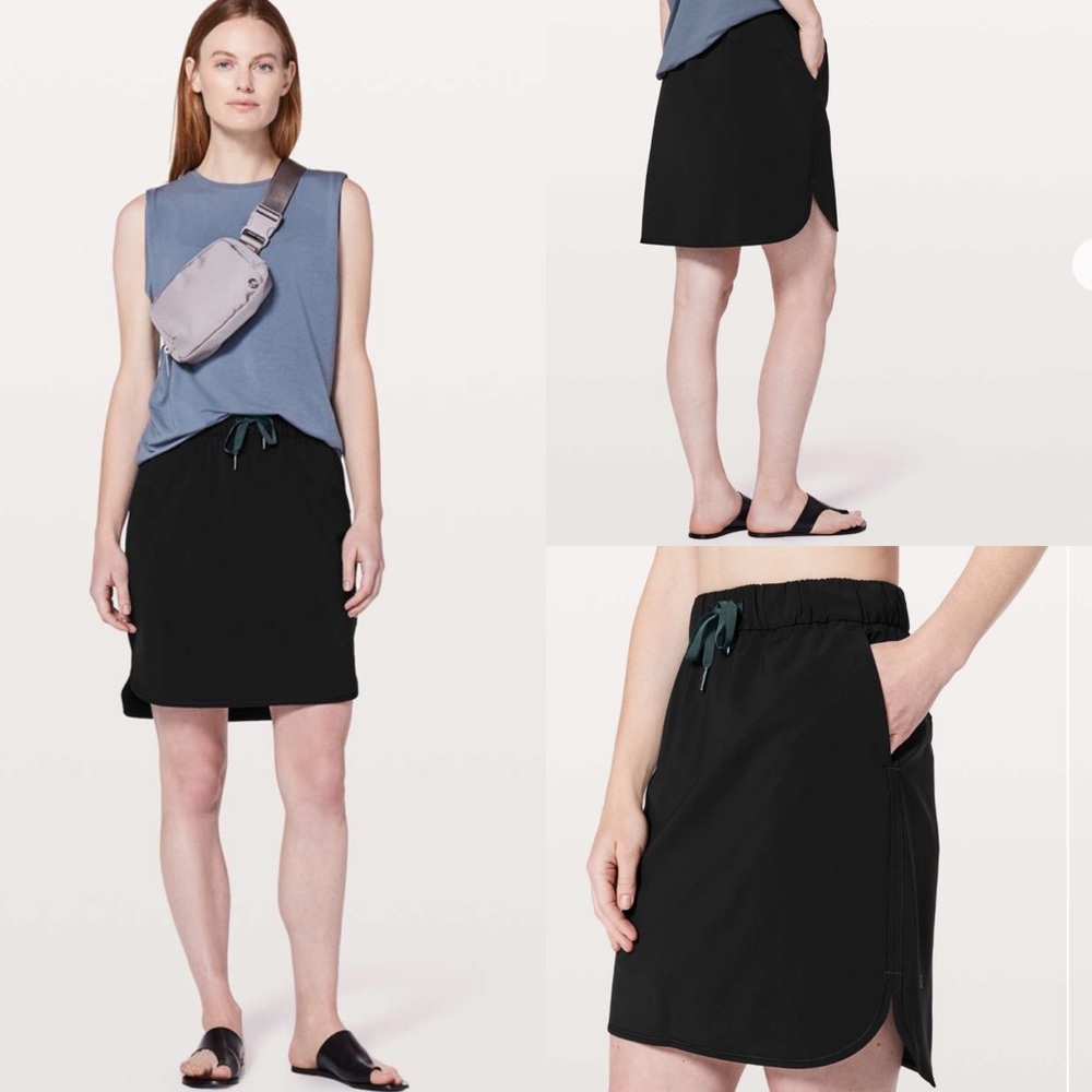 Lululemon On The Fly Skirt *21"
Black! EUC